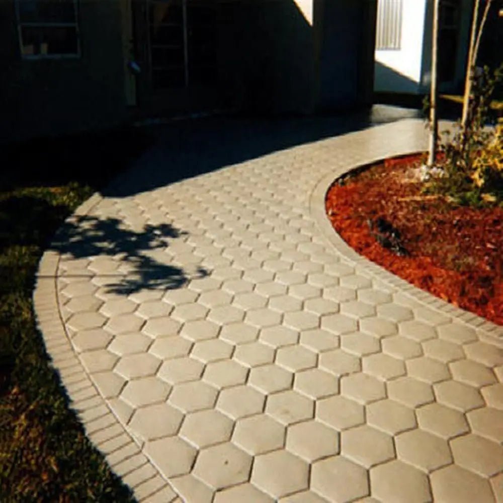 Moules en béton pour création de chemin de jardin , allées de pierre, pavage de pelouse, fabrication de briques Beton, variétées diverses - BRICOGARAGE
