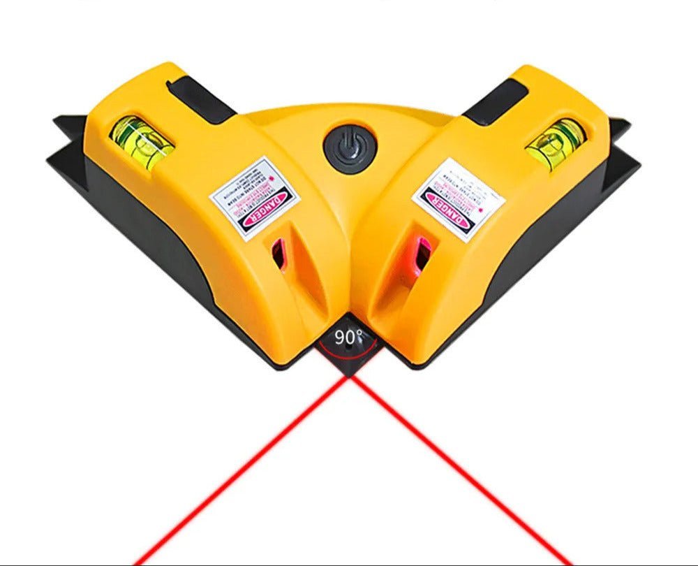 Niveau laser lignes 90°, murs et sols précis et ergonomique - BRICOGARAGE