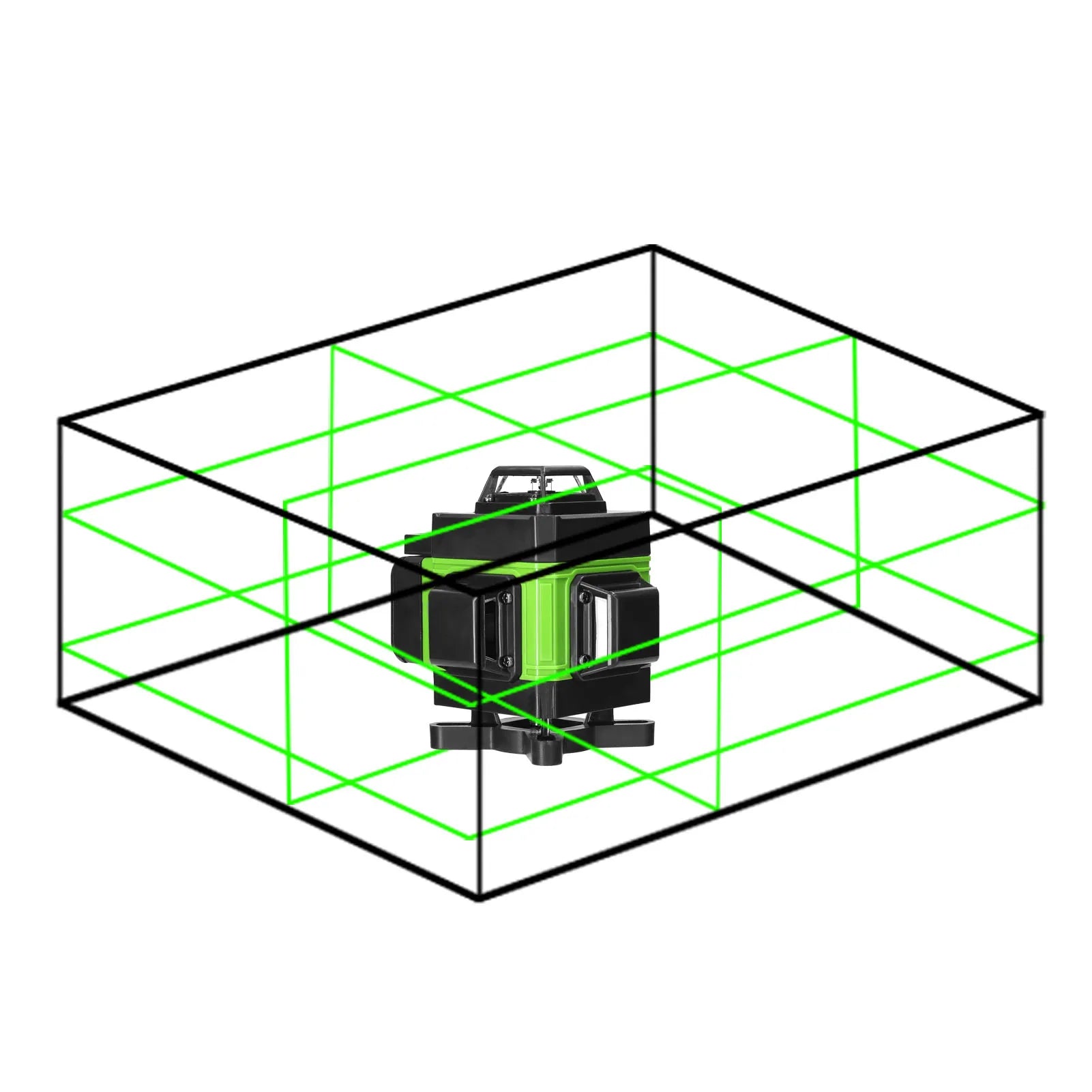 4D 16 lignes Niveau Laser Automatique, batterie au Lithium rechargeable par USB - BRICOGARAGE