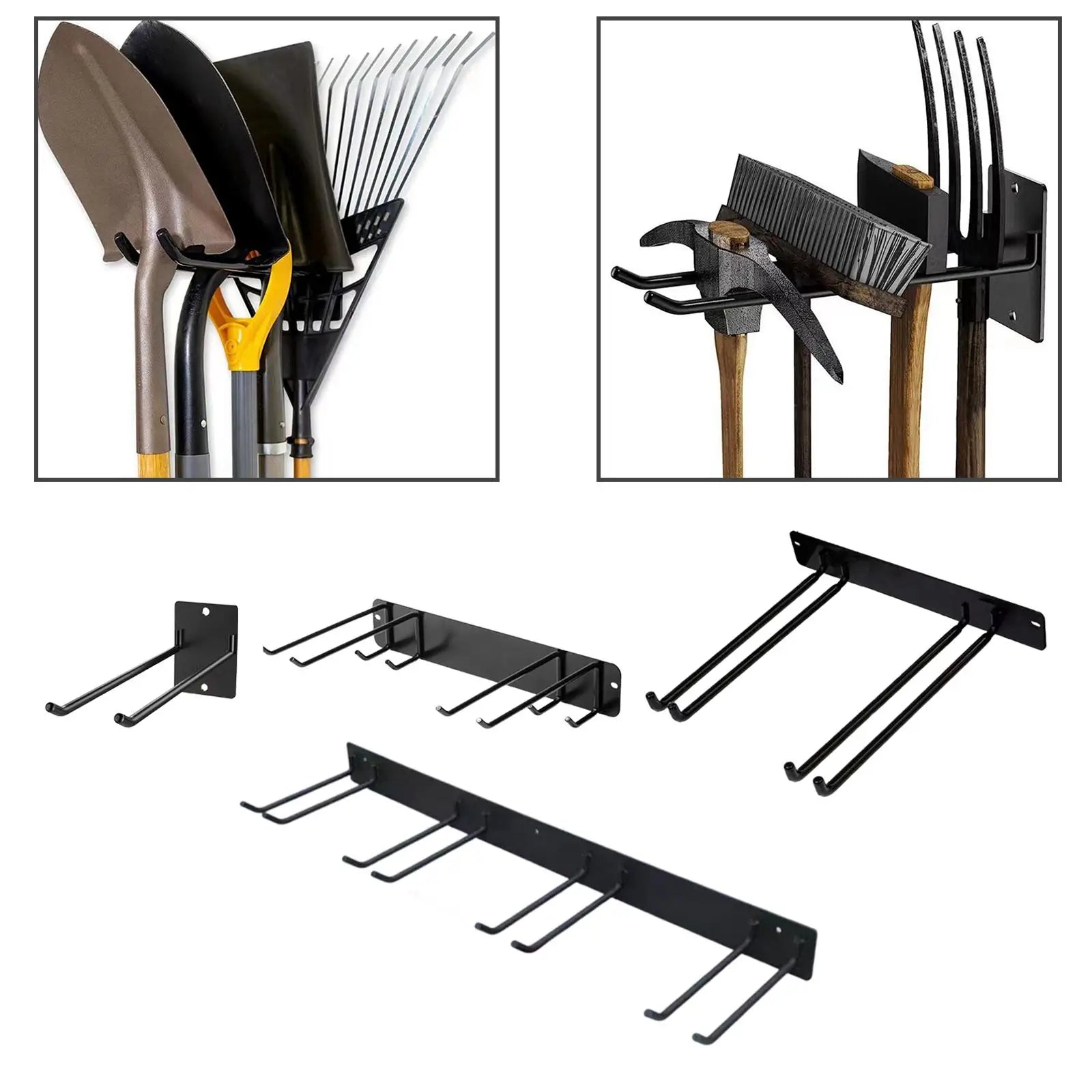 Supports muraux d'outils divers, balai, jardin, garage, etc... - BRICOGARAGE