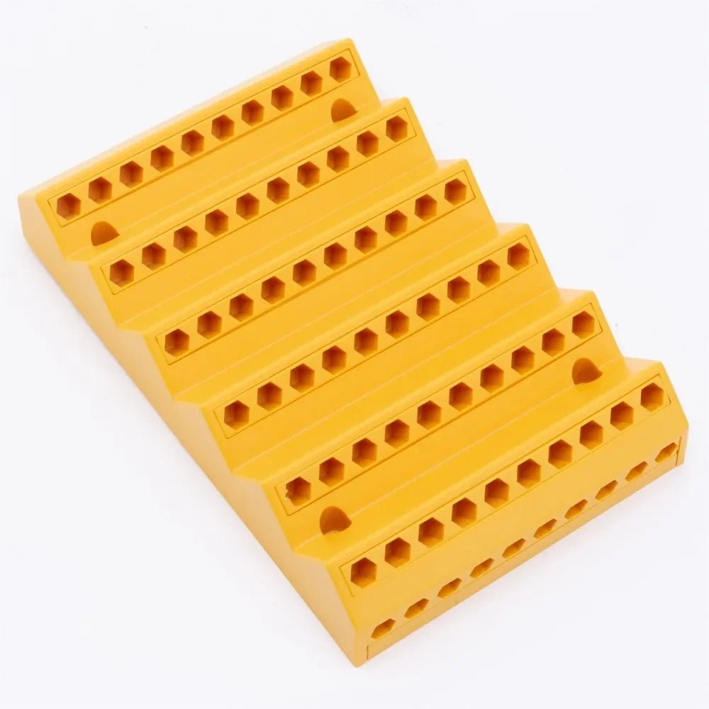 Porte-embout hexagonal à 70 fentes, pour forêts, fraises, embouts tournevis divers