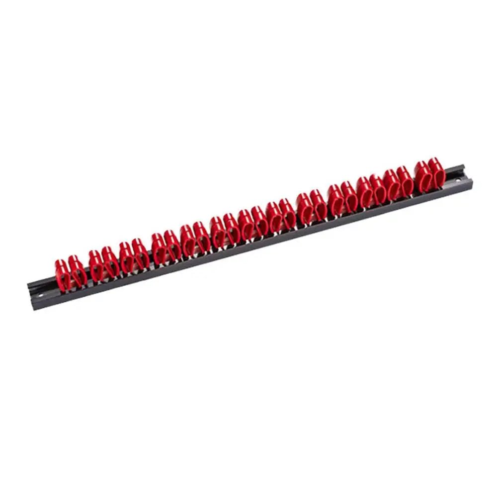 Porte - outil à main pour tournevis, rail en plastique, cintre avec clips de rangement, T1 pour couteau - BRICOGARAGE
