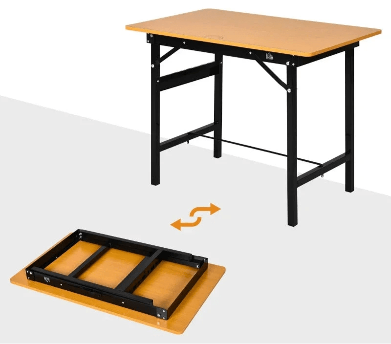 Établi pliable avec règle de transport, 100 x 60 x 75.5cm - BRICOGARAGE