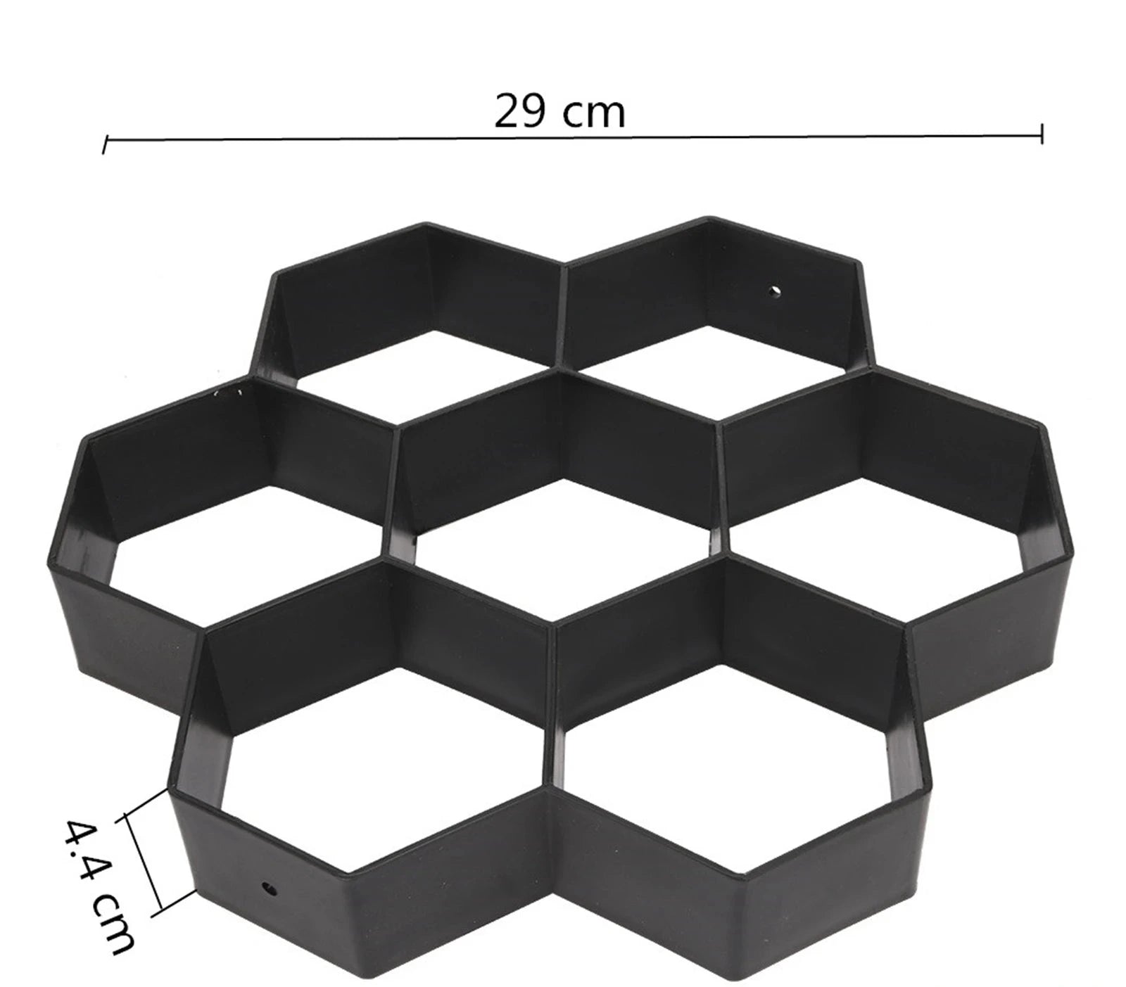 Moules de pavage pour sols de jardin, allées, chemins béton, pas à pas, pavé terrasse, moule réutilisable en plastique - BRICOGARAGE