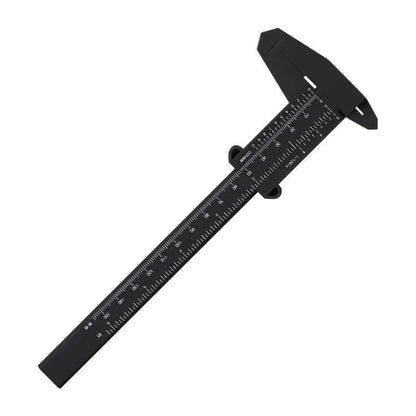 Pied à coulisse en plastique à affichage numérique, règle Vernier pour étudiant, outil de mesure de 0 à 150mm, 1 pièce - BRICOGARAGE
