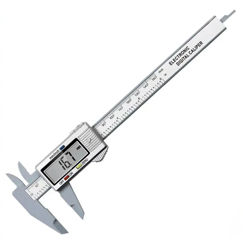 Pied à coulisse en plastique à affichage numérique, règle Vernier pour étudiant, outil de mesure de 0 à 150mm, 1 pièce